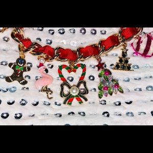 🎀 Betsey 🎀 Johnson 🎄 Christmas 🎄 Charm 🎅🏼 Bracelet 🎅🏼